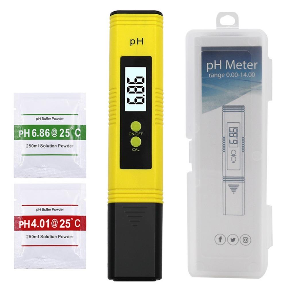 Digital PH Meter Acidity Tester Accuracy 0.01 PH Tester Aquarium Pool Water Quality Measure Automatic Calibration