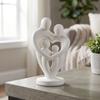 3D Printed Minimalist Figure Statue Unique Parent-Child Figurine  Wine Cabinet Decor