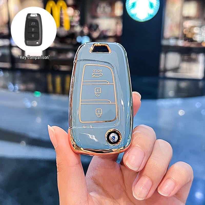 Hyundai Key Case for ix35, Langdong, Mingtu, Lingdong, Elantra, Yue Dong, ix25, Reina, Festiva
