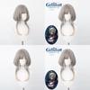 Genshin Impact Sandrone Cosplay Wig Gradient Short Hairpiece