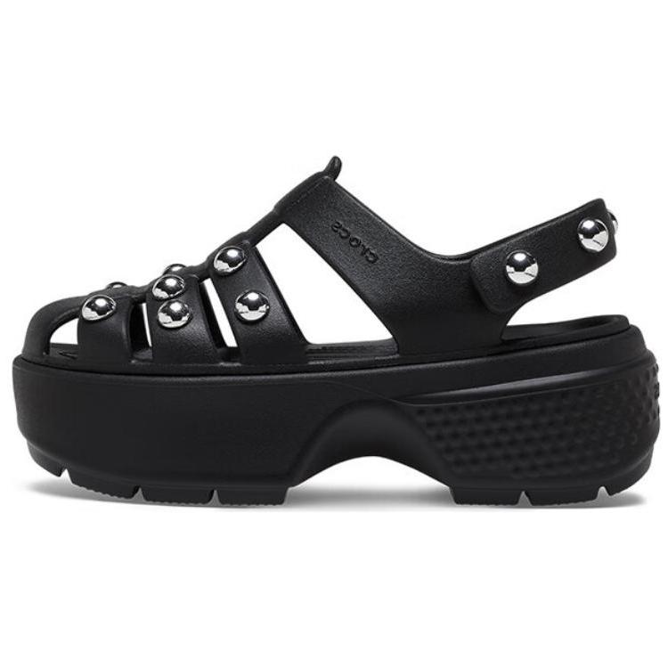 Crocs Roman EVA Sandals 5.5cm Women's Black