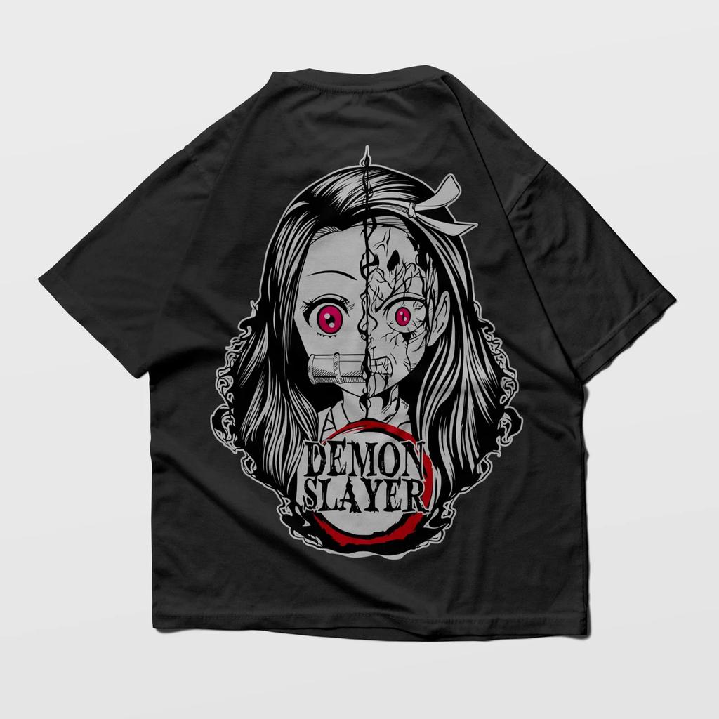 Anime Demon Slayer Character Graphic TShirt 100Cotton Oversized unisex Shirt Unisex Short Sleeve ONeck Women Y2k Selling Popular