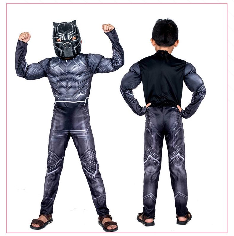 Children's Halloween Cosplay Costumes: Thor, Spider-Man, Venom, King Kong, Hulk.