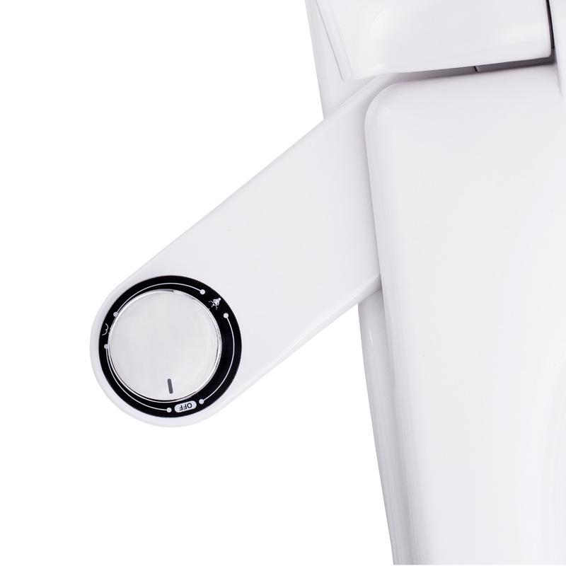 Non-electric Bidet Seat with Dual Spray for Feminine and Buttocks Hygiene