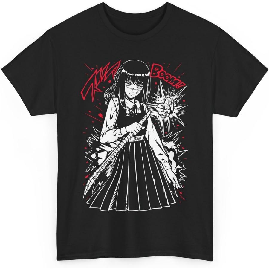 ASA Mitaka Chainsaw Devil Manga Anime T Shirt M-01 S
