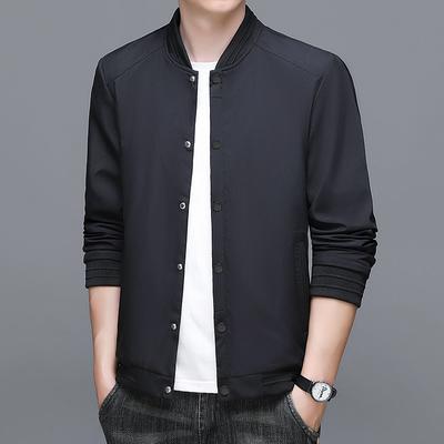 Ανδρικό μπουφάν Plus Size γιακά μπέιζμπολ Casual Ευέλικτο Μπουφάν