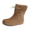 Soft-soled Retro Maillard Stacking Boots Women's New Autumn Platform Short Boots Western Martin Boots