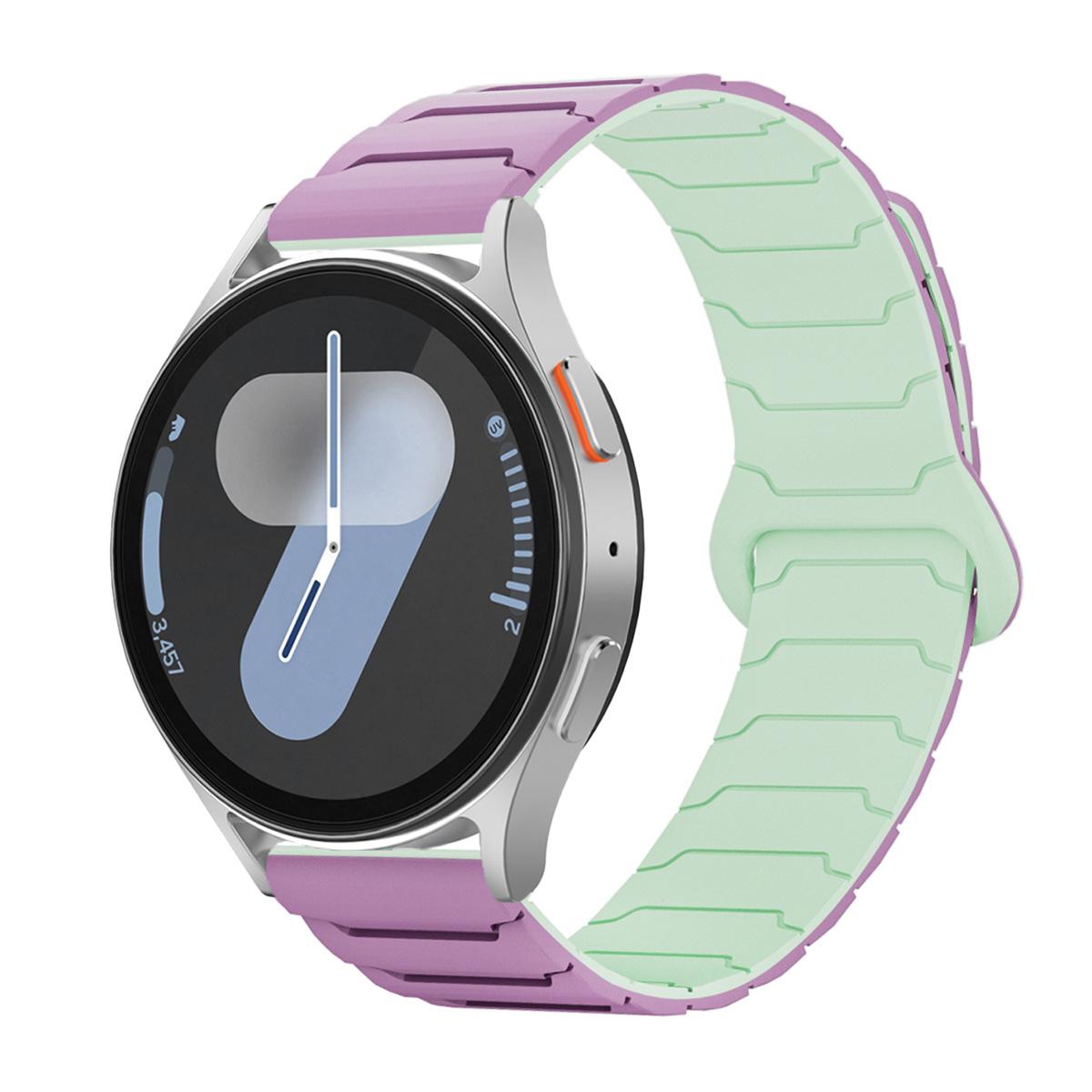 

22 мм 20 мм НОВИЙ Магнітний Петлевий Ремінець Для Samsung Galaxy Watch 7 6 5 4 3 Силіконовий Ремінець Для Huawei Watch GT6/5/4/3Pro Ultimate Correa 20mm