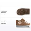 Chuck Taylor All Star Lona Cómodos Zapatos Walker de Caña Alta Zapatilla de Bebé Marrón A06363C