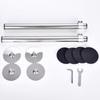 Undermount Sink Support System 2Pcs Adjustable Stainless Steel Brackets Perfect for Kitchen and Bathroom Applications