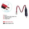 12 AWG Car Cigarette Lighter Plug Wire Cigarette Lighter Bullet Terminal Wire Cigarette Lighter Air Pump Extension Wire