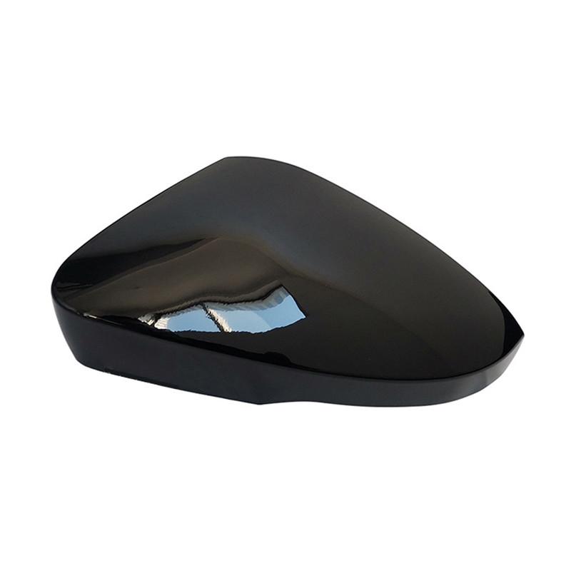 For Skoda Octavia Mk3 2014-2017 For VW T-ROC 2017- Glossy Black Rearview Side Mirror Cover Wing Caps Exterior Housing Trim