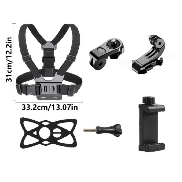 Durability Camera Accessories Set Chest Mount Harness For Camera Chest Mount Offering Flexibility In Shoot Angle