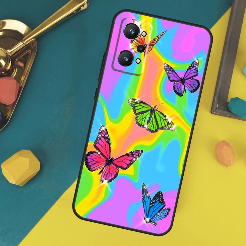 Y2K Aesthetic Case For Realme 14 12 10 11 13 Pro Plus GT 6 6T 5 GT7 Pro C61 C55 C51 C21Y C25S C67 C75 C53