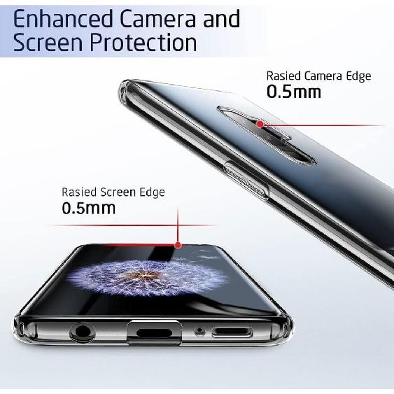для телефона Unihertz 8849 Tank 3 Pro Чехол с [3 шт.] Защитной пленкой, Прозрачный Мягкий Силиконовый Защитный Чехол, Ультратонкий Чехол с защитой от падений для Unihertz