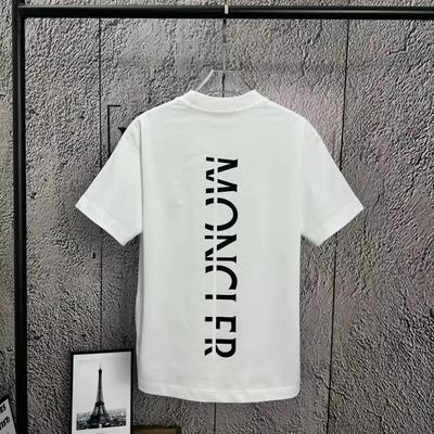 Tasarımcı Lüks Giyim Kopya Marka Pamuklu gömlek ilkbahar yaz Klasik desen unisex yüksek kalite Kısa Kollu O Yaka Tişört