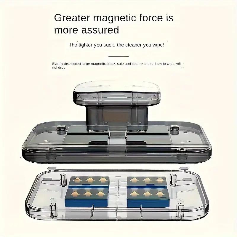 Magnetické čističe oken Čištění domácího čističe okenních skel Oboustranný stěrač Užitečný povrch Cl