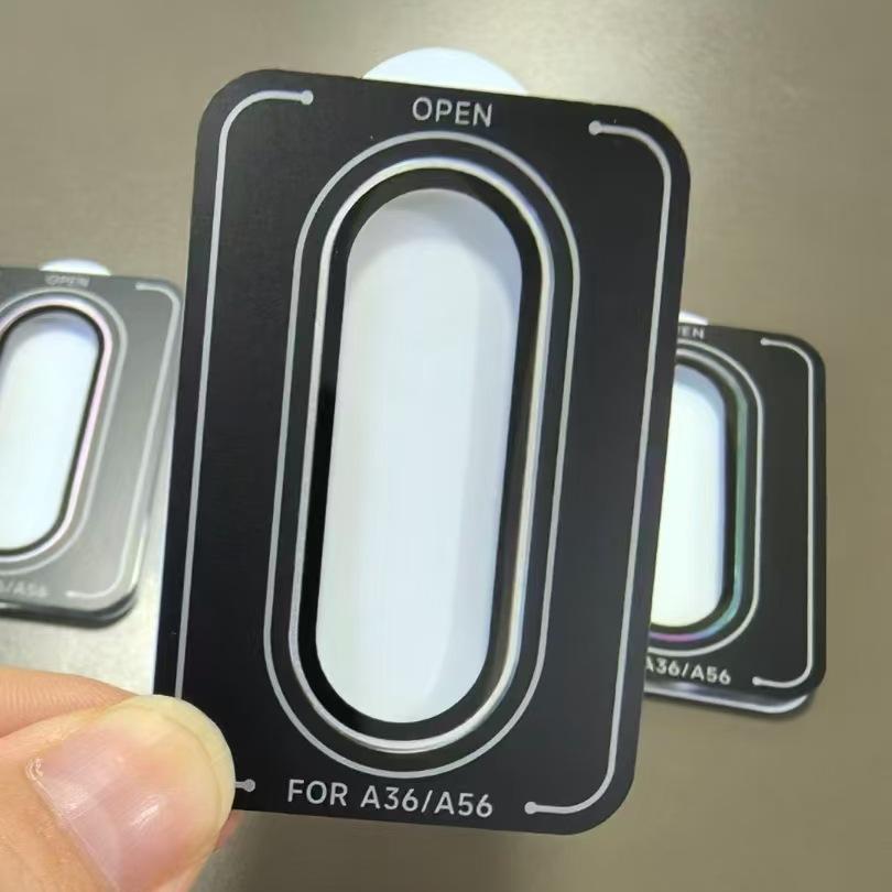 

Защитная крышка объектива камеры для Samsung Galaxy A56 5G A36 A26 A 56 36 26 Металлическое кольцо Закаленное стекло Аксессуары для защиты телефона A56 серебряный