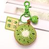 Beautiful Crochet Fruit Keychain: Creative Pendant, Gift, Souvenir, or Wedding Accessory.