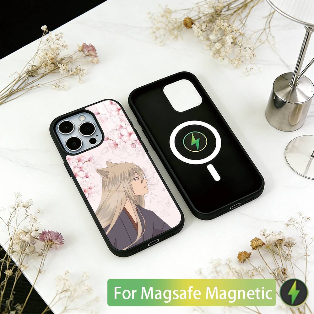 Kamisama Kiss Tomoe X Namami Phone Case For iPhone17,16,15,14,13,12,11 Plus,Pro Magnetic with Magsafe Wireless Charging