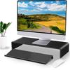Acrylic Tilted Computer Keyboard Holder Low Front Lip Polished Finish Keyboard Riser Keyboard Holder for
