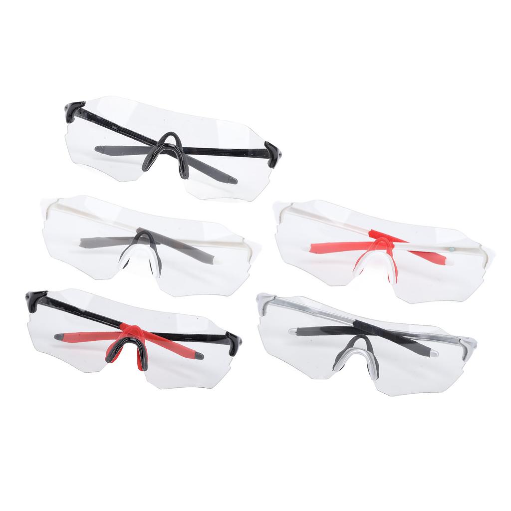 Cycling Glasses Color Changing Windproof UV Proof Adaptable Frame Sports Sunglasses for Running Hiki