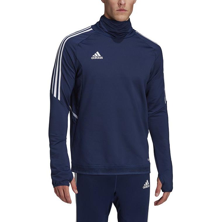 adidas Sweatshirts Men's Blue Turtleneck Moderate Regular HD2295
