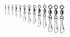 Sasame Fishing Hook, Size 7, Hooked Power Stainless Swivel #210-D, Pack of 5