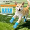 4Pcs/Set Non-slip Dog Shoes Waterproof Pet Boots Cute Puppy Mesh Shoes  Pet Supplies