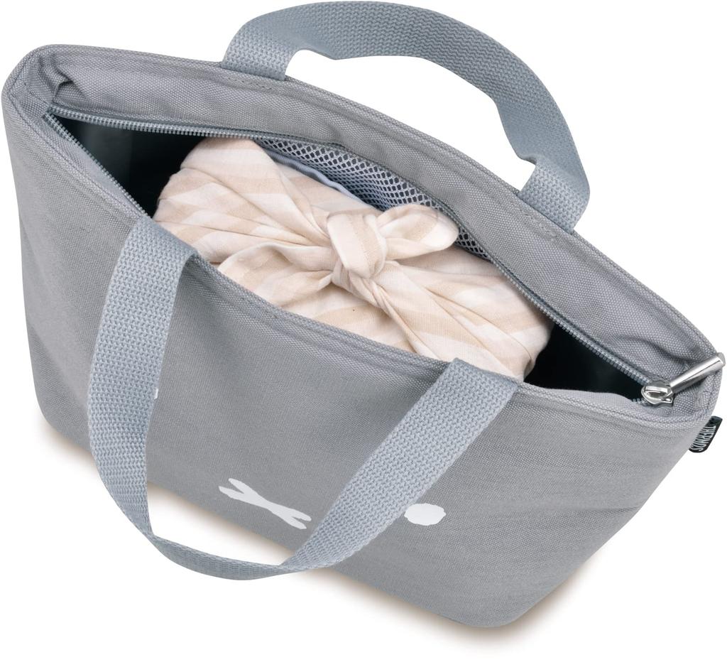 Thermos Insulated Lunch GY Bag, 4L, Miffy, Gray, RFF-004B