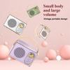 Retro Bluetooth Portable Speaker Small Wireless Stereo,Loud Volume TF Card Slot and MP3 Player for Android