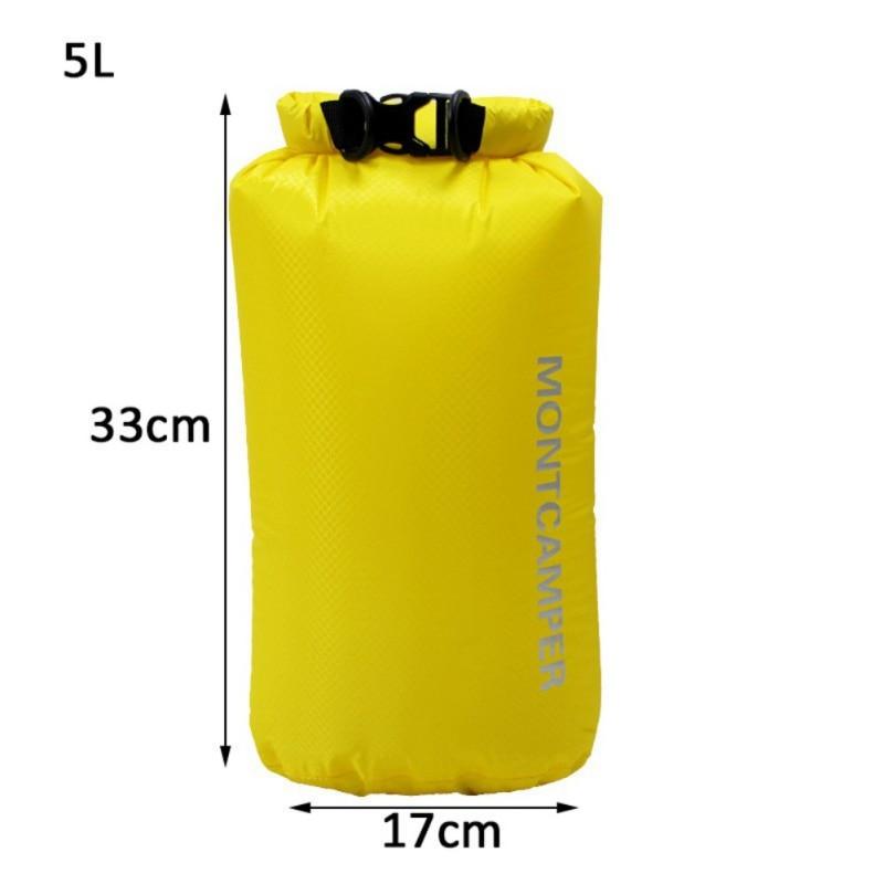 Waterproof Dry Bag 30D Nylon Diamond Grid Ultralight Drifting Swimming Debris Clothes Sleeping Storage Bags