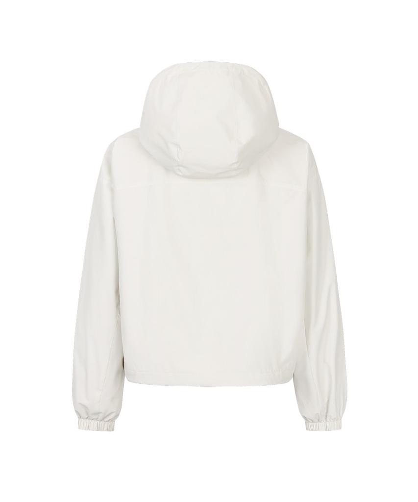 Discovery Expedition Women'S Vertex 2L Outdoor Crop Jacket (D/Ivory)