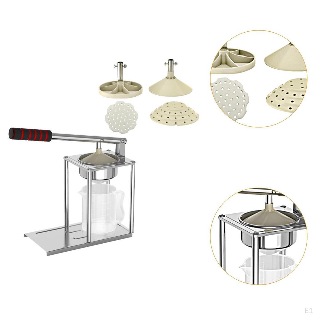 Hand Press Fruit Juicer Juice Extractor Maker Kitchen Gadget Efficient Space Saving Manual