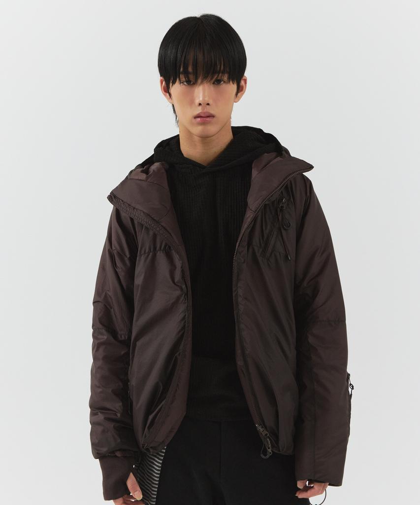 Parakeet Reversible Thinsulate Padded Jumper (Dark Brown)