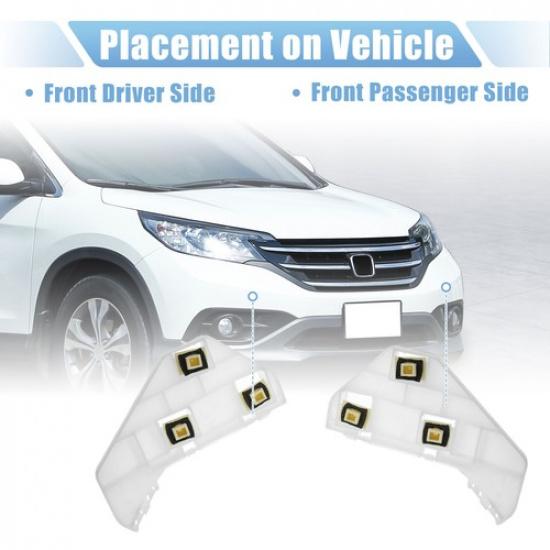 Front Bumper Bracket Retainer Spacer Mounting TWO  for Honda CR-V 02-06