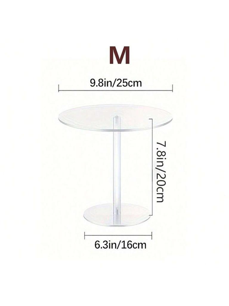 Acrylic Cupcake and Cake Stand Tier Clear Display for Desserts Sturdy Multi Level Stands for Parties Weddings and Celebrations