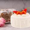 Generic Dummy Cake Fake Cake Food Model Toy Lifelike Realistic Sample Clay Cake Dummy Cake Base Birthday Anniversary Photo Shoot Half Birthday