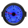 52mm Car Gauge Blue Backlight Voltage Water Oil Temp Turbo Boost Gauge Turbin -30~30 PSI -1~2 Bar Instrument Meter Oil Pressure
