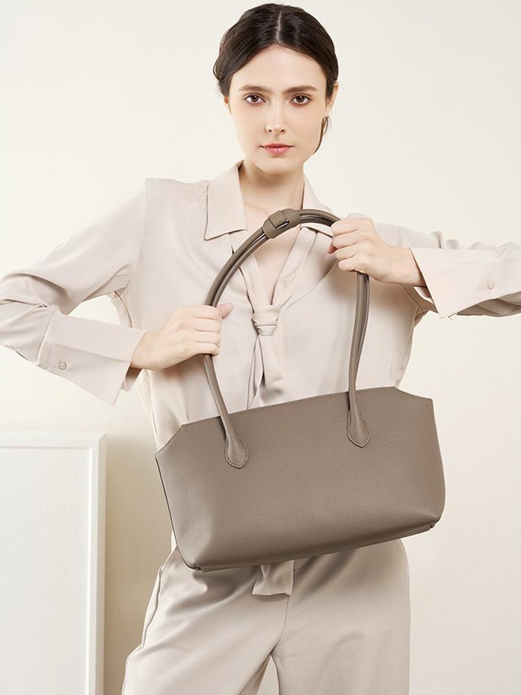 Zency Genuine Leather Women's Casual Tote Bag