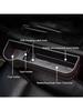 Car Seat Crevice Storage Box Seat Gap Slit Pocket Catcher Organizer Universal Car Seat Organizer Card Phone Key Holder Pocket