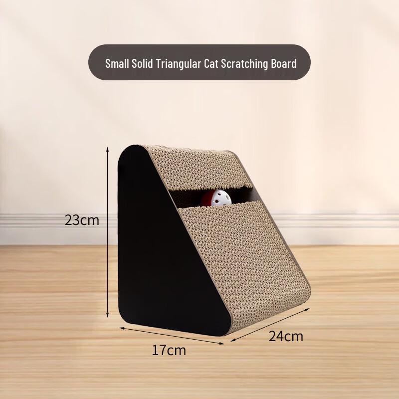 Miaolisi Vertical Corrugated Cat Scratcher (Small, 3-Pack)