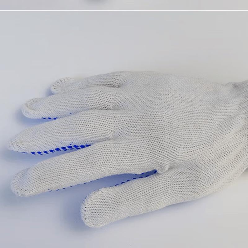 Wear-Resistant Anti-Slip Cotton Work Gloves