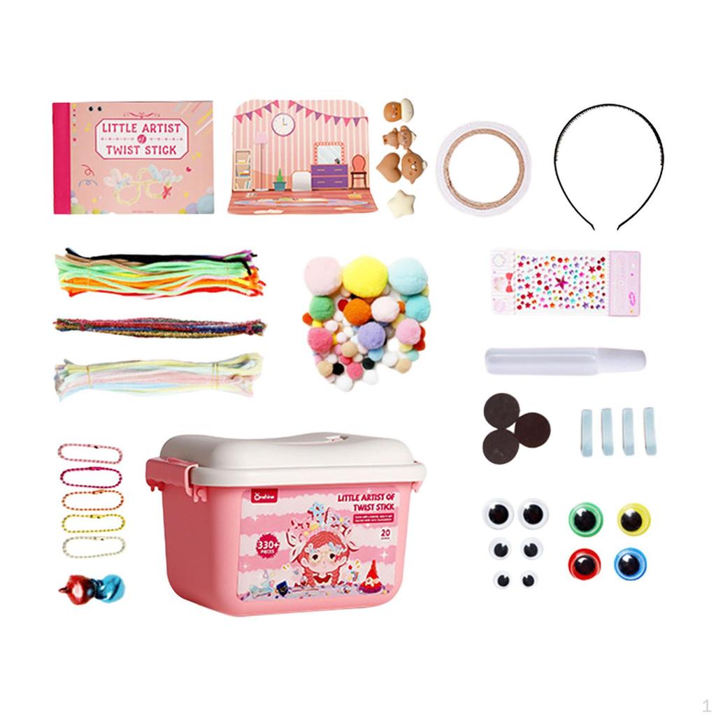 Chenille Pipe Cleaner Set Decoration Hand Craft Arts and Crafts Children Educational Toys for