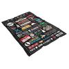 Giving Gifts As a Friend's Gesture Printed Blanket for Sofa Bed Travel Camping Living Room Office Conditioning Blanket