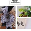 Wooden Door Wreath Artificial Plant Wall Art Creative Welcome Sign  Porch Decor