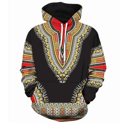 Yeni Afrika Kapüşonlu Tribal Dashiki 3D Baskı Erkek Kadın Sokak Giyim Kapüşonlular Oversize Kazak Kapüşonlu Sweatshirt Çocuk Üst Giyim