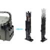 Plastic Fishing Rod Barrels Holder Replacement Fishing Box Rod Stand Display Bracket for Fishing Tools Storage