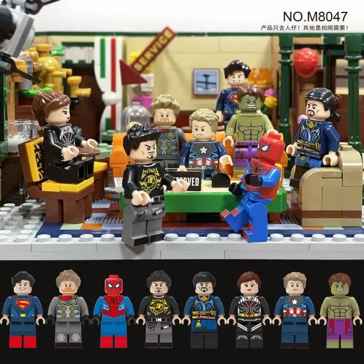 Non-Toxic Humanoid Dolls Toysbuilding Blocks Digital Action Figures Assembled Toys Crawler Children'S Educational Toys