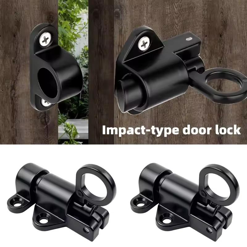 New Aluminium Alloy Door Latch Sprung Attic Loft Ceiling Hatch Lock Catch Tool Home Daily DIY Handmade Decorations Accessories